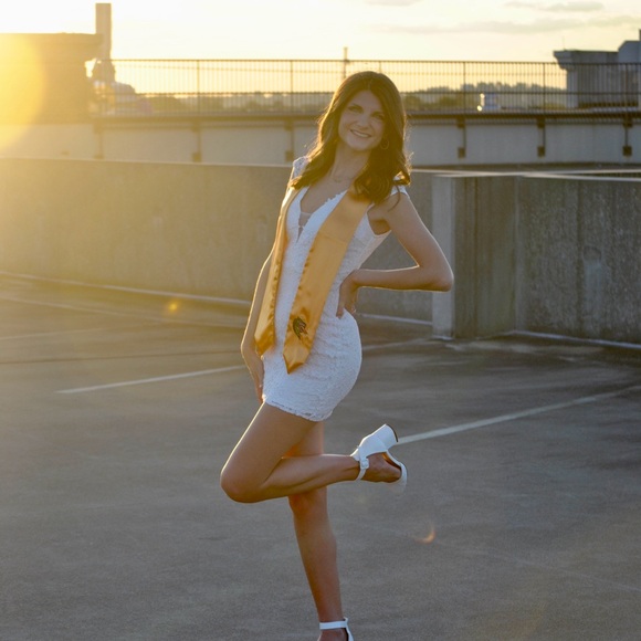 Lulus Small Back in Time White Lace Sleeveless Bodycon Mini Dress - Picture 3 of 3